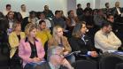 Palestra de técnico da Fomento Paraná durante o workshop "Linhas de Financiamento para 2016", promovido pela Abimaq, em Curitiba.