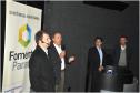 Marcelo Amorim, sócio da BZPlan e representante do Fundo Sul Inovação, Marcelo Camargo, gerente de produtos descentralizados da Finep - Inovação e Pesquisa, Luiz Renato Hauly e Richer Matos, diretor e coordenador da Fomento Paraná, respectivamente.
