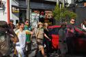 Iuri Mota, assistente administrativo da Fomento Paraná, foi um dos condutores da tocha olímpica na passagem por Curitiba em 14/7/2016.