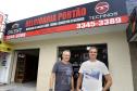 Sergio e Celso Zaleski, proprietários da Relojoaria Portão, empresa cliente da Fomento Paraná, em imagem anterior à reforma com recursos de um financiamento. 
Curitiba, 09-11-15.Foto: Arnaldo Alves / ANPr.