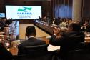 Cerimônia de posse dos integrantes do Conselho Estadual de Parques Tecnológicos (Cepartec), que tem como objetivo a elaboração de um plano estratégico de ciência, tecnologia e inovação, para implementar o Complexo Paranaense de Parques Tecnológicos.