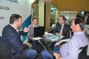 Encontro de Prefeitas e Prefeitos Eleitos - Gestão 2017-2020, promovido pelo Governo do Paraná, em parceria com o Sebrae/PR, em Foz do Iguaçu, de 29 de novembro a 2 de dezembro de 2016.
Na imagem, atendimento do estande da Fomento Paraná.