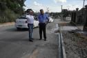 O presidente da Fomento Paraná, Juraci Barbosa, e o diretor de Operações do Setor Público, Omar Sabbag Filho, reuniram-se com o prefeito de Campo Largo, Marcelo Puppi, nesta quinta (17/2), para falar sobre novos financiamentos para apoiar empreendedores privados do município, bem como para obras públicas. 