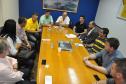 O prefeito de Fazenda Rio Grande, Márcio Wosniak, recebeu o presidente da Fomento Paraná, Juraci Barbosa, que iniciou uma programação de visitas técnicas aos municípios paranaenses.