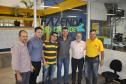 O prefeito de Fazenda Rio Grande, Márcio Wosniak, recebeu o presidente da Fomento Paraná, Juraci Barbosa, que iniciou uma programação de visitas técnicas aos municípios paranaenses.