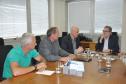 O presidente da ACIAI, empresário Oscar Muchau, acompanhado do secretário municipal de Desenvolvimento, Luis Antonio Andreassa, o vereador Rogerio Kuhn e o jornalista Nilton Pabis, da Folha de Irati, foram recebidos pelo presidente da Fomento Paraná, Juraci Barbosa. No encontro foi discutida a formalização da parceria, que prevê a criação de um espaço e da contratação e capacitação de um agente de crédito para atuar na ACIA para oferta de linhas de crédito aos empreendedores locais.