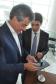 A Fomento Paraná também apresentou ao governador o novo aplicativo para dispositivos móveis desenvolvido pela instituição - é primeira instituição financeira do gênero a criar um aplicativo mobile. 