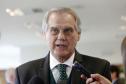 O presidente da instituição, Vilson Ribeiro de Andrade, e diretores executivos apresentaram as linhas de trabalho. Será dado prosseguimento às políticas de apoio aos municípios e às micro, pequenas e médias empresas.