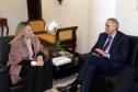 Ao receber a nova diretoria da Fomento Paraná, a governadora em exercício Cida Borghetti destacou a importância da instituição no financiamento aos micro e pequenos empresários e também empreendedores individuais.