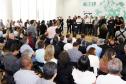 O governador Beto Richa assinou, nesta terça-feira (19) convênios com 173 municípios para investirem em coleta seletiva de lixo, melhoria na infraestrutura urbana, material e espaço para a prática de esporte e equipamentos para melhoria de estradas rurais. Os convênios somam R$ 38,8 milhões. Curitiba, 19-09-17.Foto: Arnaldo Alves / ANPr.