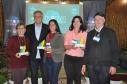 Agentes de crédito que se destacaram no desempenho de suas atividades nos municípios paranaenses foram homenageados com a entrega do Prêmio Fomento Paraná e Sebrae-PR de Microcrédito – 2017. Vencedores da categoria Qualidade.