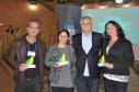 Agentes de crédito que se destacaram no desempenho de suas atividades nos municípios paranaenses foram homenageados com a entrega do Prêmio Fomento Paraná e Sebrae-PR de Microcrédito – 2017. Vencedores da categoria Desenvolvimento Local.
