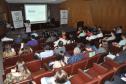 Palestra promovida pela UniFomento com a farmacêutica bioquímica Angela Zanlorenzi, voluntária da Rede Feminina de Combate ao Câncer, abordou a importância da alimentação saudável para prevenção do câncer.
