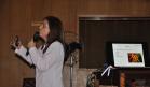 Palestra promovida pela UniFomento com a farmacêutica bioquímica Angela Zanlorenzi, voluntária da Rede Feminina de Combate ao Câncer, abordou a importância da alimentação saudável para prevenção do câncer.