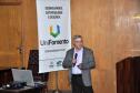 O professor Fernando Pianaro apresentou a palestra "Coaching e Mentoring na Administração Pública" na Fomento Paraná.