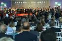 A assessora de Relações Institucionais da Fomento Paraná, Emilia Belinati, foi uma das personalidades homenageadas nesta terça-feira (19) com a condecoração da Ordem Estadual do Pinheiro, a mais alta honraria do Governo do Paraná. 