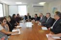 Palestra promovida pela UniFomento com o professor alemão Klaus Rother e Giovanna Zeny, apresentada a diretores, gerentes, assessores e coordenadores da Fomento Paraná. 