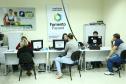 Sala do Empreendedor de Cascavel, onde atuam os agentes de crédito da Fomento Paraná para orientar empreendedores nos financiamentos e microcrédito.