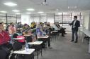A Fomento Paraná recebeu nesta quarta, 16/01, um grupo de participantes do Projeto Jovem Empresário para apresentar o funcionamento da instituição financeira do Governo do Estado.