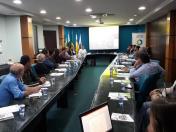 Reunião com presidentes de associações comerciais vinculadas à CACINOR.