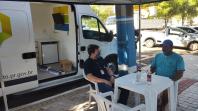 Atendimento da equipe Fomento Paraná com a Caravana de Crédito Turismo em Ponto Rico
