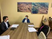 Encontro dos diretores da Fomento Paraná com o prefeito José Luiz Bittencourt, de Ventania, 