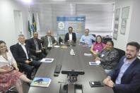 Dirigentes da Fomento Paraná e da Desenvolve-AL