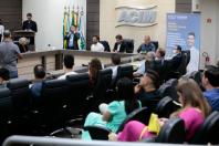 Evento de lançamento do Circuito Fomento na Associação Comercial e Empresarial de Maringá (Acim).