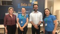 Visita à sala do Empreendedor de Ipiranga