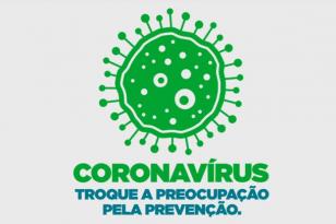Coronavírus - Troque a preocupação pela prevenção