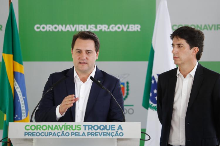 Pronunciamento do governador Carlos Massa Ratinho Junior