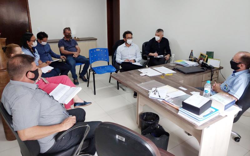 Reunião em Cidade Gaúcha.