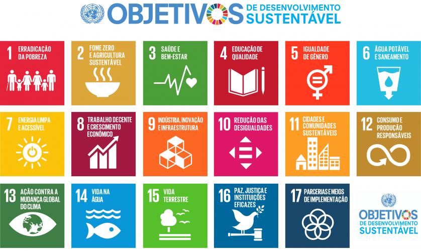 Os 17 objetivos do desenvolvimento sustentável