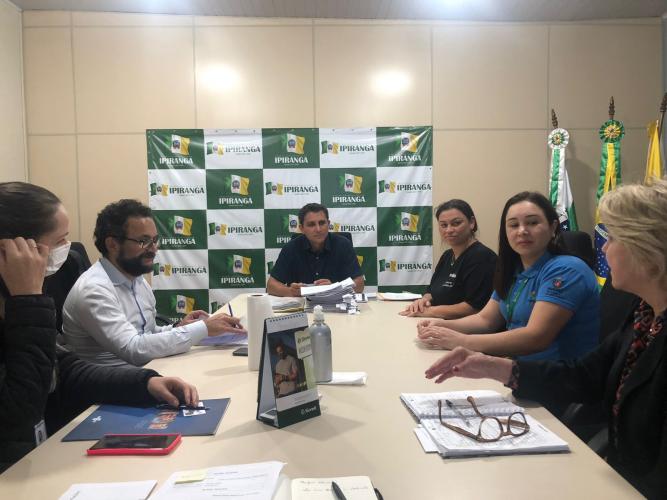 Na prefeitura de IPIRANGA, encontro com o prefeito Douglas Cruz