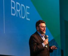 Wilson Bley, diretor de Operações do BRDE, palestra durante o evento Governo 5.0.