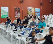 Palestra para empresários na na Acip – Associação Comercial, Industrial e Agropecuária de Porto Rico, para apresentação da Fomento Paraná e das linhas de crédito.