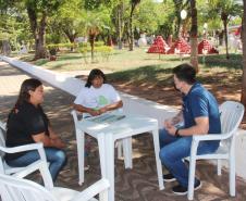 Atendimento da Caravana de Crédito Turismo em Itaguajé