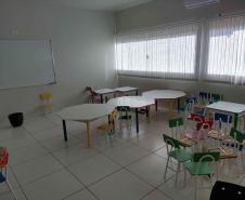 Sala de aula em CMEI em Altamira do Paraná, construído pelo município com recursos do SFM.