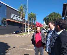 Visita a empreendimento em Barbosa Ferraz