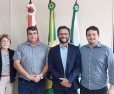 Reunião em Indianópolis, com o prefeito Juliano Cordeiro 