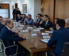 Governador assina formalização de primeiro aporte de recursos feito pela C.Vale no FIDC Agro Paraná.