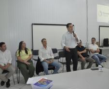 O prefeito de Morretes, Junior Brindaroli, foi o anfitrião do evento da Amlipa