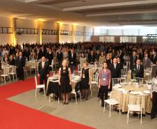 A abertura da HortiFruti Brasil Show 2013, que acontece nas dependências do Ceasa-PR, com a participação da Fomento Paraná.