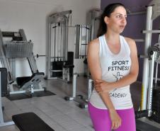 Valeria Ribeiro, proprietária de uma academia em Quatiguá, no norte pioneiro do Paraná, fez um financiamento para adquirir novos equipamentos.