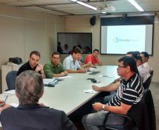 A equipe da Fomento Paraná realizou nesta segunda-feira (17) um workshop com técnicos do Paranacidade sobre a operacionalização da linha de crédito FGTS – Pró Transporte, destinada exclusivamente a contratações junto ao setor público.