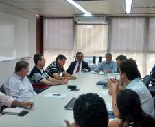 A equipe da Fomento Paraná realizou nesta segunda-feira (17) um workshop com técnicos do Paranacidade sobre a operacionalização da linha de crédito FGTS – Pró Transporte, destinada exclusivamente a contratações junto ao setor público.