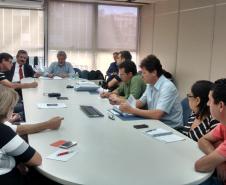A equipe da Fomento Paraná realizou nesta segunda-feira (17) um workshop com técnicos do Paranacidade sobre a operacionalização da linha de crédito FGTS – Pró Transporte, destinada exclusivamente a contratações junto ao setor público.
