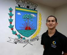 David Francisco de Oliveira Siqueira, agente de crédito da Fomento Paraná em Conselheiro Mairinck/PR.