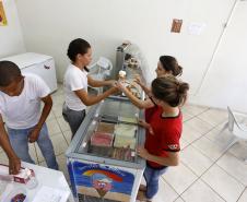 A sorveteria da Jéssica Caroline Evangelista foi aberta com apoio de linha de crédito de baixo custo do Banco do Empreendedor.