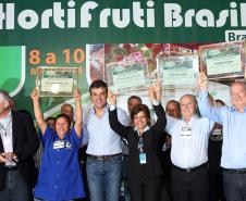 A equipe da Fomento Paraná também apresenta as linhas de crédito da instituição na feira HortiFruti Brasil Show, que acontece em Curitiba.